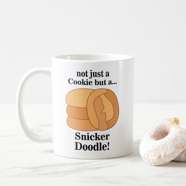 Snickerdoodle Cookie Kaffeetasse (Mit Donut)