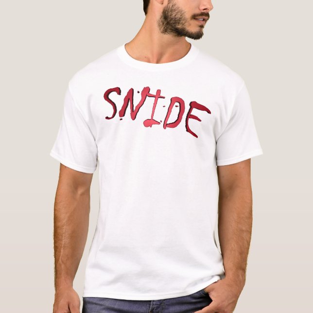 Snide roter Logo-T - Shirt (Vorderseite)