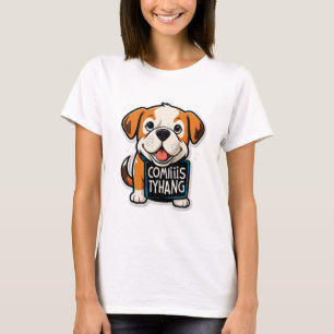 Sniff arrive - Drôle Dog Cartoon T-Shirt
