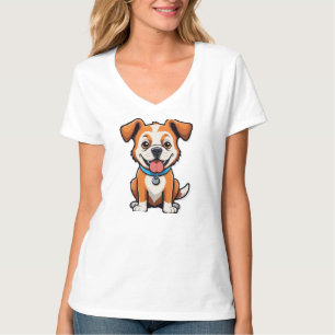Sniff arrive - Drôle Dog Cartoon T-Shirt