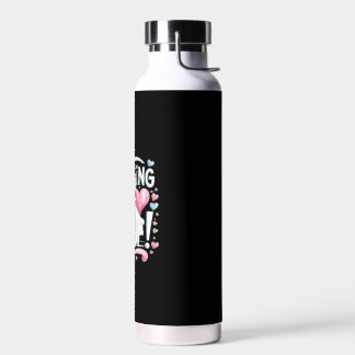 Sniffen nach Liebe! Hund Trinkflasche