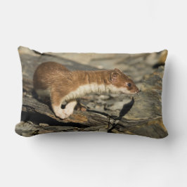 Sniffing Weasel Lendenkissen