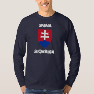 Snina, Slowakei mit Wappen T-Shirt