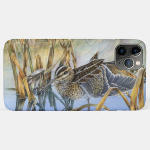 Snipe bird Art Winter Morgeni iPhone Case