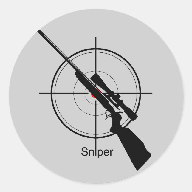 Sniper - autocollant (Devant)