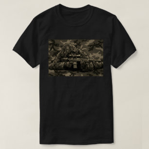 Sniper-Ghillie-Anzug-Tarnung T-Shirt
