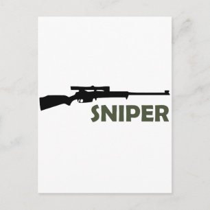 **SNIPER** POSTKARTE