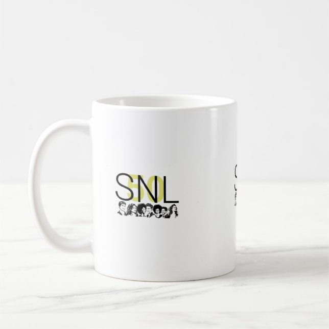 snl 50th aniversary tribute kaffeetasse (Links)
