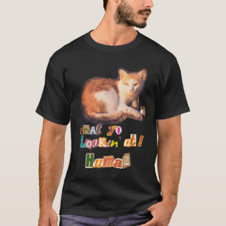 Snob Cat Savage Cat Geschenk für Katzen Liebhaber  T-Shirt