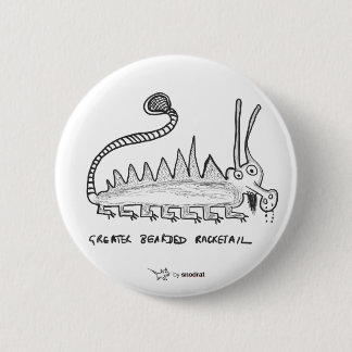 Snod Ratte: Größeres bärtiges Racketail Button