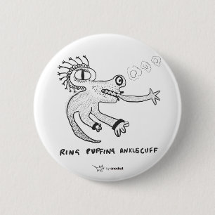 Snod Ratte: Ring-luftstoßende Knöchel-Stulpe Button