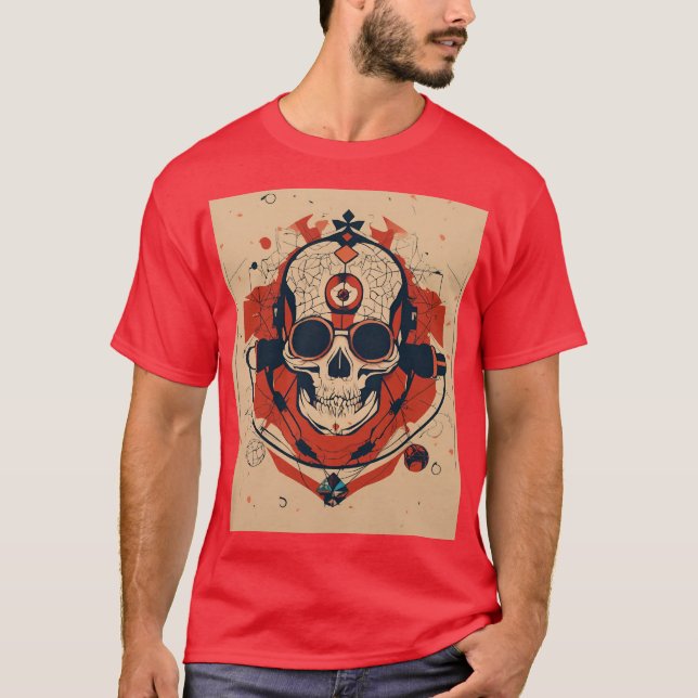 SNOKXINK Avant Garde Kunstmuseum T-Shirt (Vorderseite)