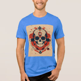 SNOKXINK Avantgarde Kunstvoll wandern im Valle Ver Tri-Blend Shirt