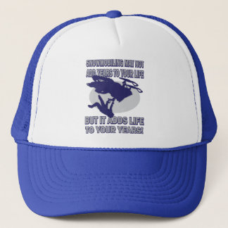 Snomobiling-Adds-Life-to-Years Truckerkappe