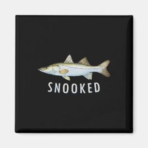 Snook-Angeln Salzwasser Küstengewässer Common Snoo Magnet