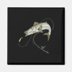Snook Robalo Sergeant-Fisch Linesider Seifffisch Magnet