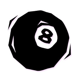 Snooker Ball 8 Minimalistische Tasse | Billard Kun