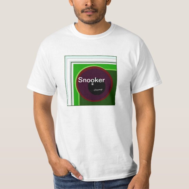 Snooker Champ T-Shirt (Vorderseite)