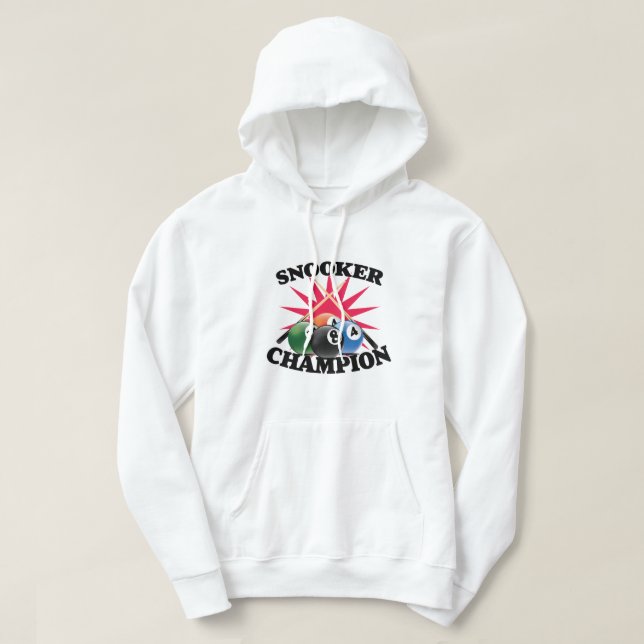 Snooker Champion Hoodie (Design vorne)