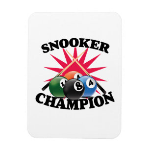 Snooker-Champion  Magnet