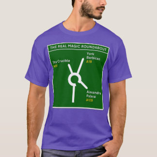 Snooker Der wahre Zauberrundabout T-Shirt