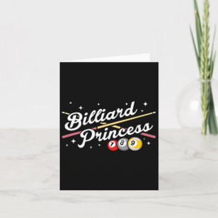 Snooker Game Billiard Princess Pool Spieler Billia Karte