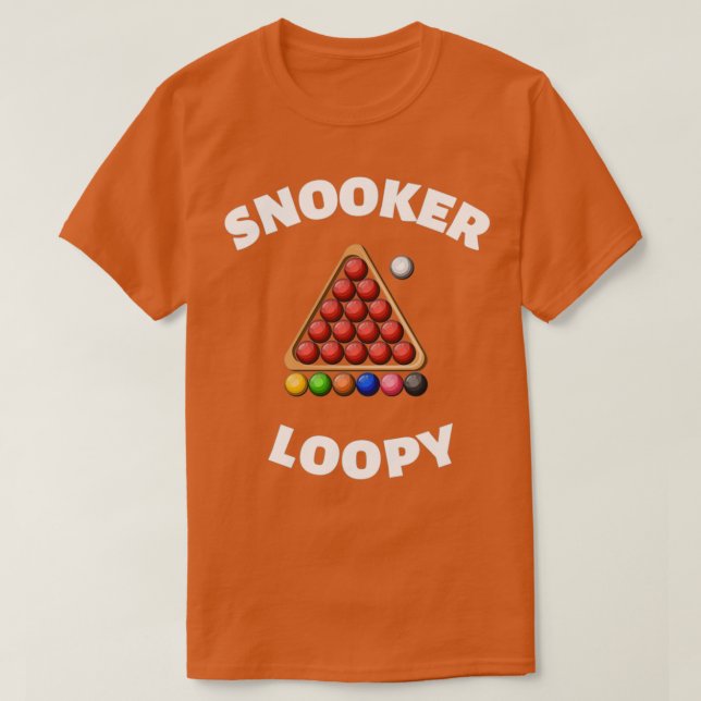 Snooker Loopy T-Shirt (Design vorne)