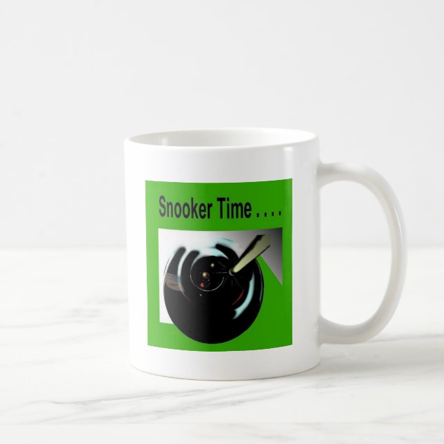Snooker Lucky Kaffeetasse (Rechts)