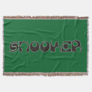 SNOOKER Moderner Schriftart + Ihre Ideen Decke