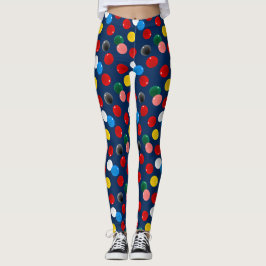 Snooker Player farbenfrohe Billiard Leggings