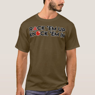 Snooker Rack Em up klopfen in T-Shirt