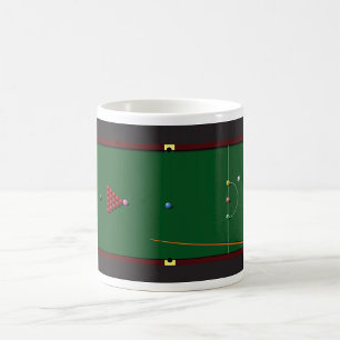 Snooker-Tasse Kaffeetasse