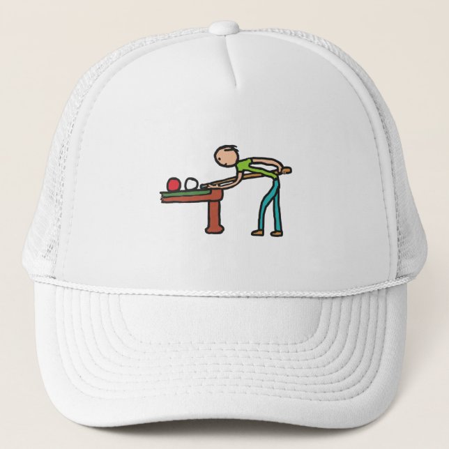 Snooker Truckerkappe (Vorderseite)