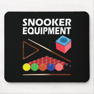 Snookerausrüstung Billard Jerseys für Männer 8 ll  Mousepad