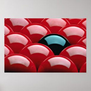 Snookerausrüstung Poster