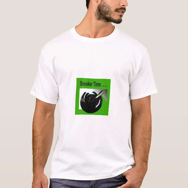 Snookerzeit T-Shirt (Vorderseite)