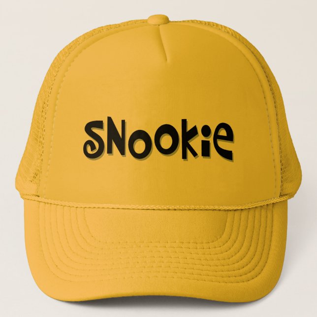"SNOOKIE" TRUCKERKAPPE (Vorderseite)