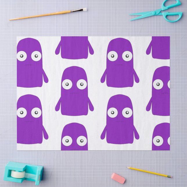 Snoomies Matte Wrapping Paper, 30" x 6' Seidenpapier (Basteln)