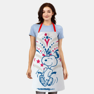 Snoopy 4. Juli Tanz Schürze