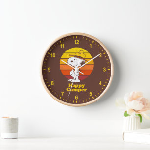 Snoopy Beagle Scout - Glücklicher Camper Uhr