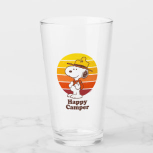 Snoopy Beagle Scout - Happy Camper Glas