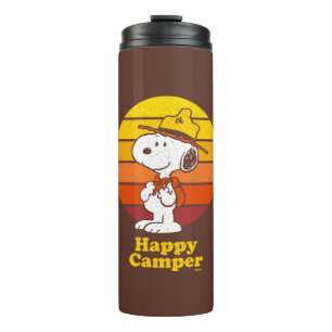 Snoopy Beagle Scout - Happy Camper Thermosbecher