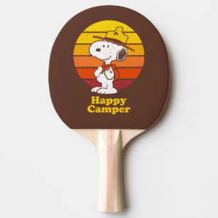 Snoopy   Beagle Scout - Happy Camper Tischtennis Schläger