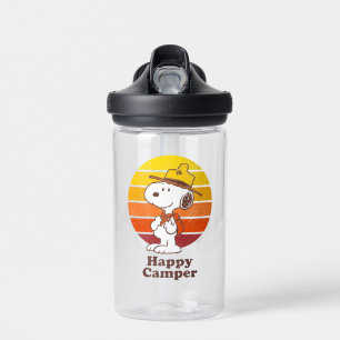 Snoopy   Beagle Scout - Happy Camper Trinkflasche