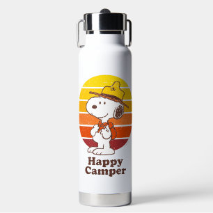 Snoopy   Beagle Scout - Happy Camper Trinkflasche