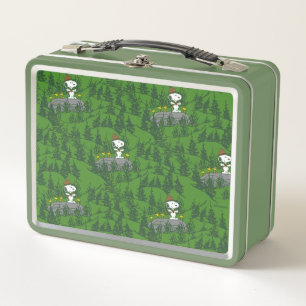 Snoopy Beagle Scout Wandermuster Metall Brotdose