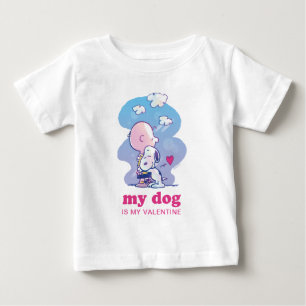 Snoopy & Charlie Brown Mein Hund ist mein Valent Baby T-shirt