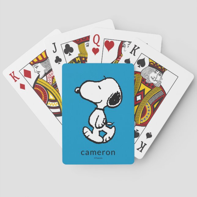 Snoopy Classic Comic Kartenspielen Spielkarten (Rückseite)