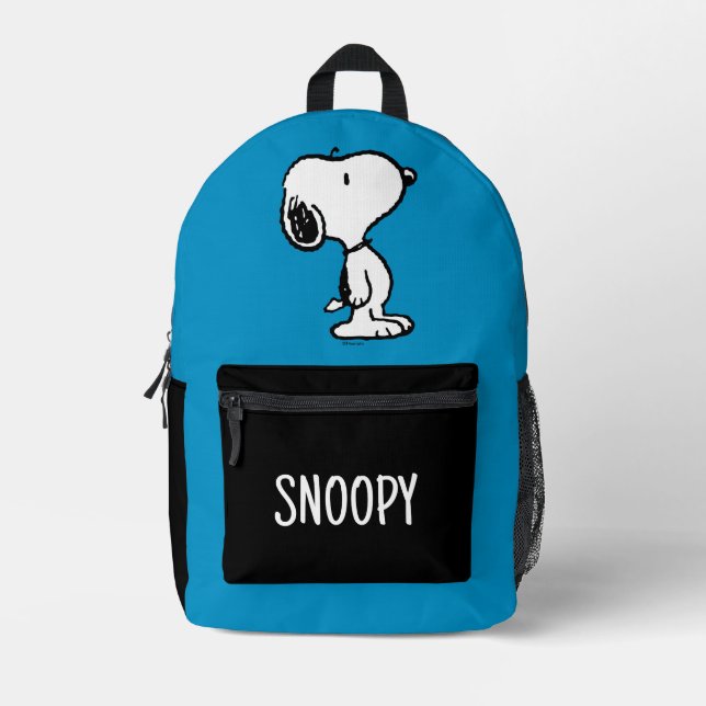 Snoopy Classic Comic Muster Bedruckter Rucksack (Vorderseite)