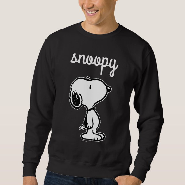 Snoopy Classic Comics Pattern Sweatshirt (Vorderseite)